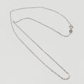 WHOLESALE BULK PRICE 45 cm  S925 Sterling Silver Wave Chain Choker Necklaceplating Gold and White Gold DIY  Accessories