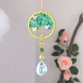 Wholesale Crystal Suncatcher Life of Tree Hanging Life of Tree Suncatcher Super Handcraft Healing Crystal