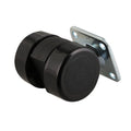 Modern 37mm 50mm Double Wheel Plastic Swivel Caster 40kg Load Capacity for Office Hospital Home Living Room Dining Use