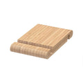 Advertising Gift Double Groove Bamboo Desk Cell Phone and Tablet Stand Holder