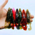 Wholesale New Lure Craw 90mm 5.7g Self-Entering Shrimp Lure Bait PVC/ABS Multi-Leg Artificial Soft Bait for River Lake Stream