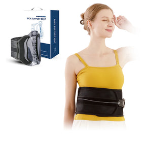 Rehabilitation & Physical Therapy Equipment Back Support Belt with Pulley System Spine Lumbar Decompression Belt