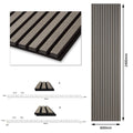 KASARO Modern Design Acoustic Wall Panels Soundproof Wooden Slats for Hotel 3D Model & Graphic Design Solution Capable