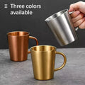 Popular Multi Color  Drinking Cup Stainless Steel Double Wall Beer Mug Coffee Mugs Travel Stainless Steel