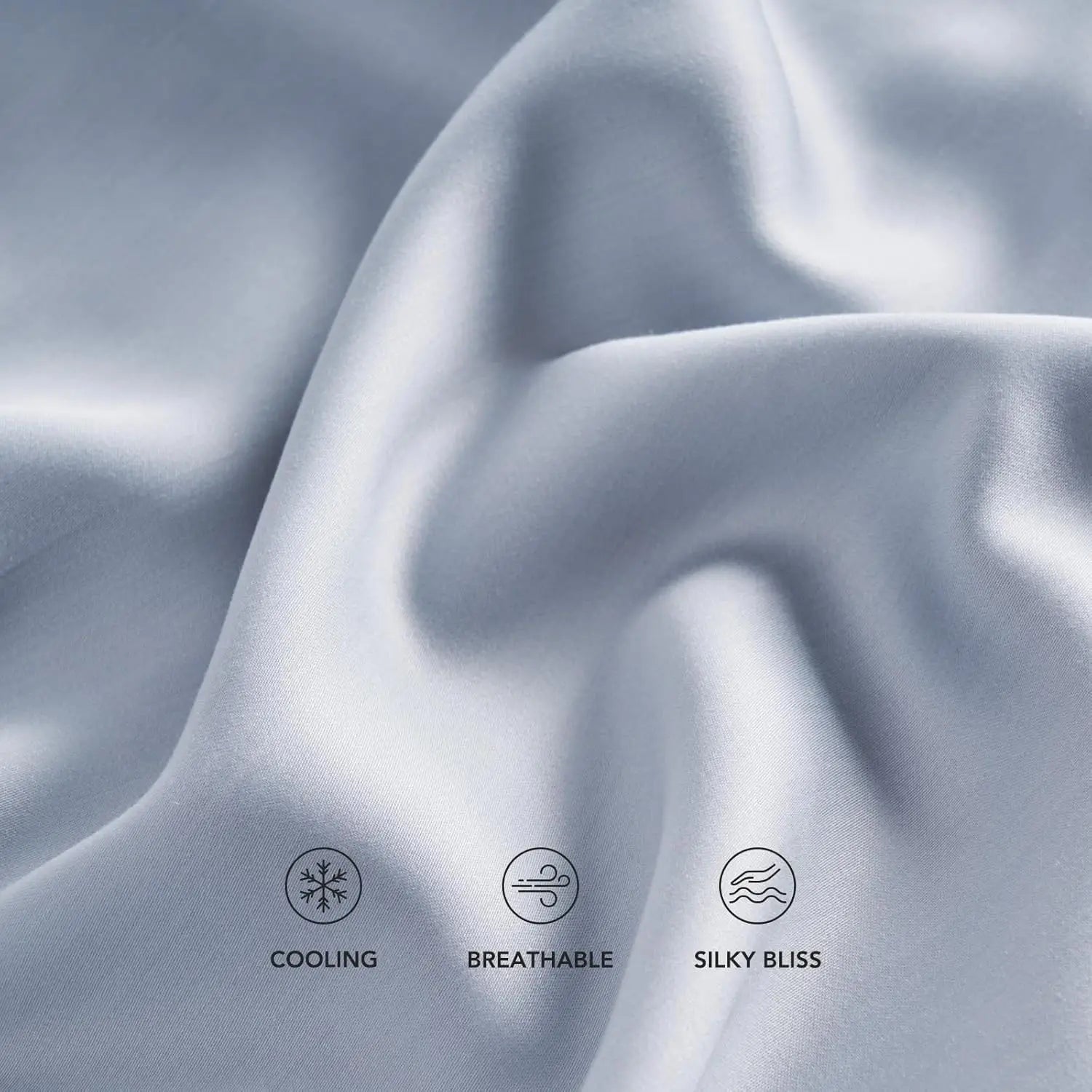 100% Organic Cotton Soft and Breathable Solid Color Bed Sheets Cottons