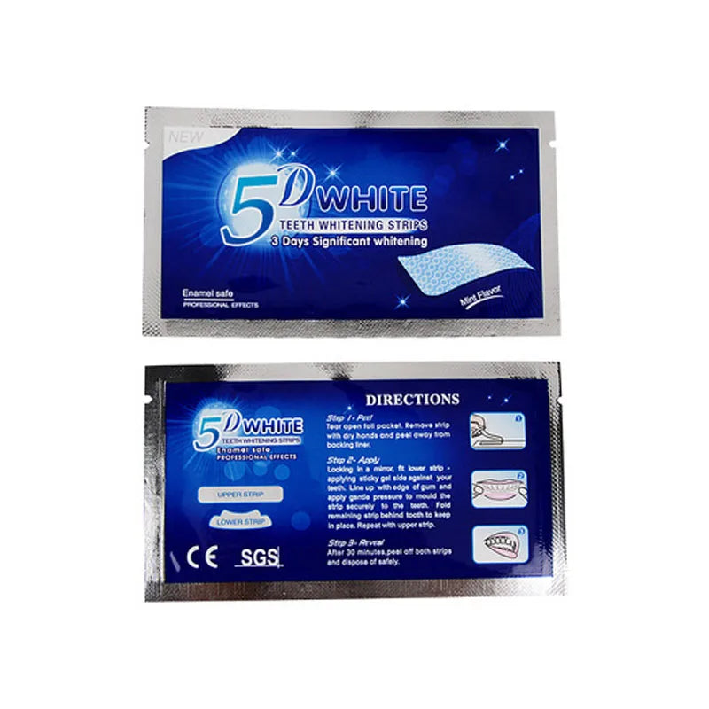 Wholesale 2021 New Product Custom Top Teeth Whitening Product 5D Gel Teeth Whitening Strips