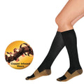 Wholesale Copper Travel Flight Circulation Socks Men Women Knee High Sport Compression Socks