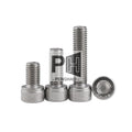 UNC 0#-80 2#-56 4#-40 6#-32 8#-32 10#-24 304 Stainless Steel Cup Head Hexagon Socket Bolt US Standard Head Hex Socket Screw