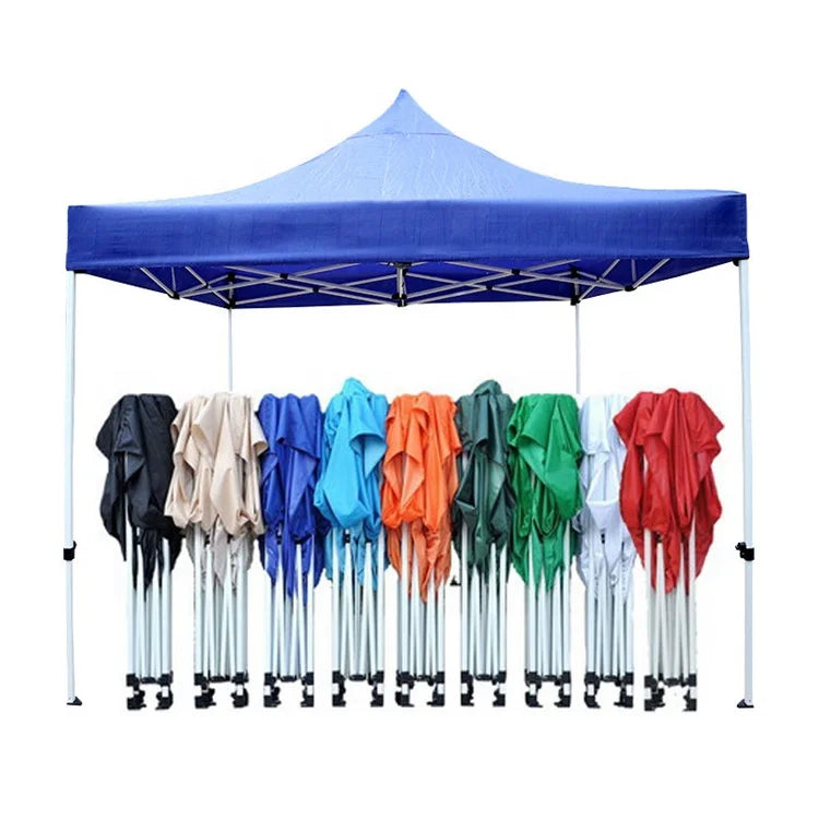 Waterproof Eco-Friendly Portable Outdoor Exhibition Hall Sunshade 3x3 Pop-up Folding Tent for Sale Customizable Logo All Seasons