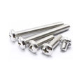 GB818 Metric Nickel Plated Pan Round Head Machine Screws Stainless Steel M2-m12 Custom OEM/ODM Hot Sale
