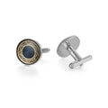 Daili Men's Upscale Gemstone Cufflinks Exquisite Craftsmanship Business Attire Accessory for Wedding and Engagement