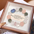 Handmade Mixed Big Natural Crystal Stone Bead Charm Bracelet for Spiritual Healing