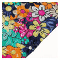 2023 Beautiful Floral Sequin Mesh Fabric Multicolor Women's Dress Knitted Technique for Girls Boys Wedding Accessories Bags