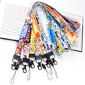 Lebei Custom Sublimation Printed Nylon Neck Lanyard Offset Printing Anime Logo Digital Printing Customizable Anime Lanyards