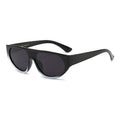 QB-2129 New One-Piece Men's and Women's Fashion Sunglasses Personality Glasses Punk Sunglasses Wholesale