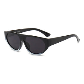 QB-2129 New One-Piece Men's and Women's Fashion Sunglasses Personality Glasses Punk Sunglasses Wholesale