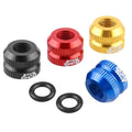 23085 MUQZI Alloy Bicycle Presta Valve Protection Screw Fixed Washer Bolt Tubeless Tire MTB Road Bike Valve Nut