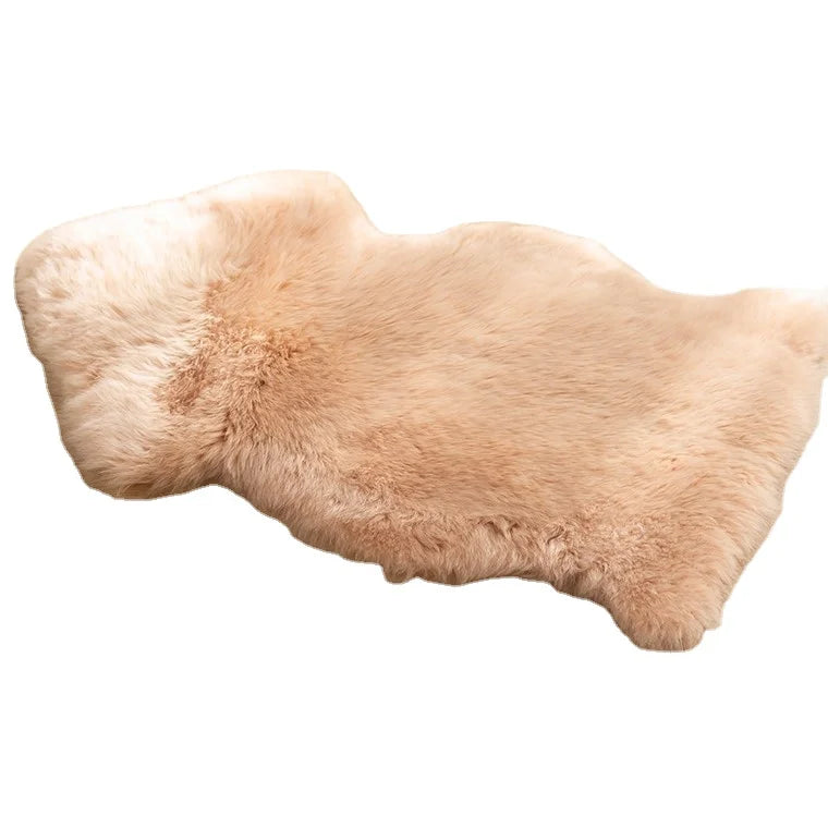Sample Support High Quality High Density OEKO-TEX Carpets and Rugs  Living Room Rug 100% Australian Sheepskin Rug for Baby