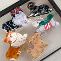 2025 Yi YHJ Women's Hair Accessories New Dog Clip Design Animal Cartoon Acetate Shark Clip Hair Claw Clips Woman Wholesale
