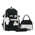 Popular Design Fashion Wholesale Hot Sales Sets Waterproof Nylon Backpack Cute School Bag for Students Bag