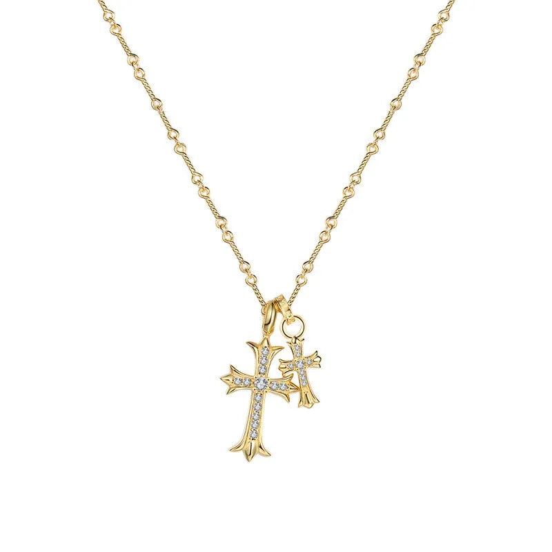 Fashion Versatile women Cross Necklace