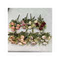 Factory Directly Supply  Meijiang 9-Head Round Peony   Artifical Flowers