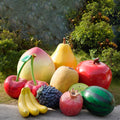 All Kind of Giant Fiberglass Fruits Banana Vegetables Figure Statue Sculpture Can Be Customized