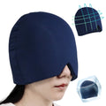 Migraine Ice Head Wrap with Top Coverage Headache Relief Cold Therapy Cranial Migraine Hat