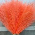 MJ European American Modern for Amazon Ins Decorative Pampas Grass Dog Tail Single-Pronged Simulated Reed Handmade Silk 55cm