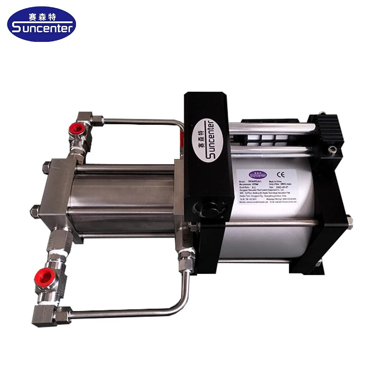 High Pressure Argon Gas Booster Pump Gas Pressure Booster for Cylinder Transfer and Filling