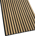 Factory Soundproof PET Felt Grooved Acoustic Wall Panel for Modern Apartment