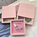 A1 Drawer Jewelry Box with PE Film Suspension for Custom Logo Branding and Boutique Identity Slide Out Rigid Gift Case