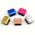 Colorful Fashionable Plastic Makeup Eyebrow Pencil Sharpener Personalized Cosmetic Lip Pencil Sharpener