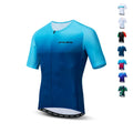 Customizable Men's Short Sleeve Cycling Jersey Breathable and Windproof for Mountain Biking OEM Apparel