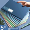 Custom B5 Leather Journal Thick Lined 80 Pages Hardcover Notebook for Student School Office College Ruled Cahier Cuaderno