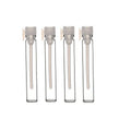 Wholesales 1ml 1.5ml4ml Perfume Sample Glass Tube Bottle Vials with Plastic Stick for Perfume Promotion