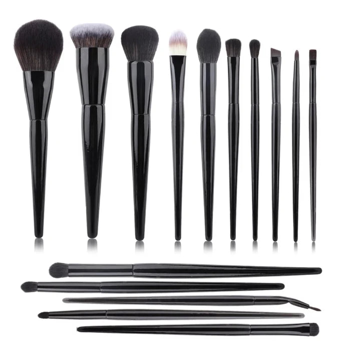 New Wholesale 11/15PCS Makeup Brush Set Eye Shadow Foundation Brush Complete Set Beauty Tools Makeup Set Wooden Handle Brush