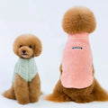 Pet Clothing Winter Pet Accessories Solid Dog Clothes Plush Dog Jacket Polar Fleece Pet Apparel Dog Accessories