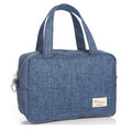 Wholesale Ladies Cosmetic Storage Bag Lightweight Brush Makeup Handbag for Girls Fashion Cosmetic Makeup Bag with Handle