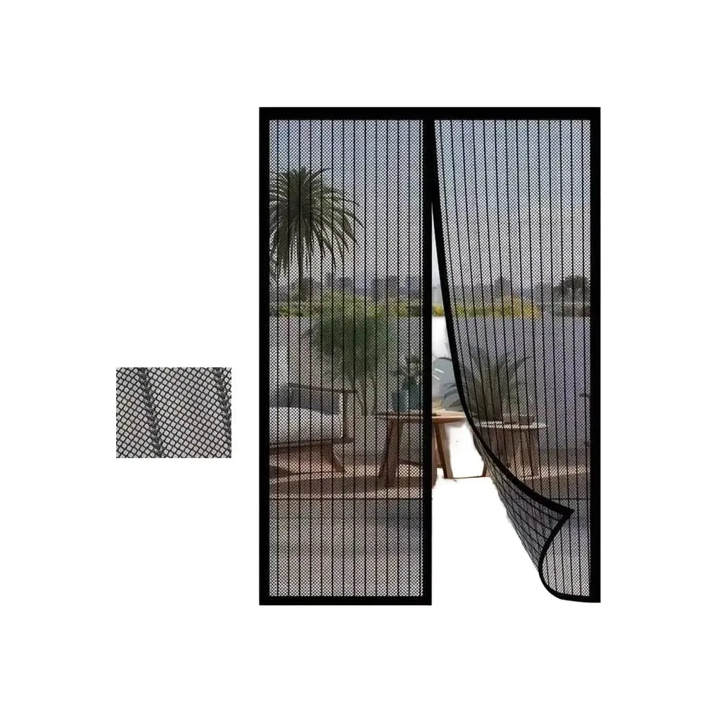 Wholesale Manufacturer Magnetic Mesh Screen Soft Door Magic Door Mosquito Net Mosquitoes Door Curtain