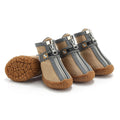 Factory Direct Sales Modern Classic Print Eco-Friendly Waterproof Dog Shoes Non-slip Wear-resistant Dog Walking Boots All