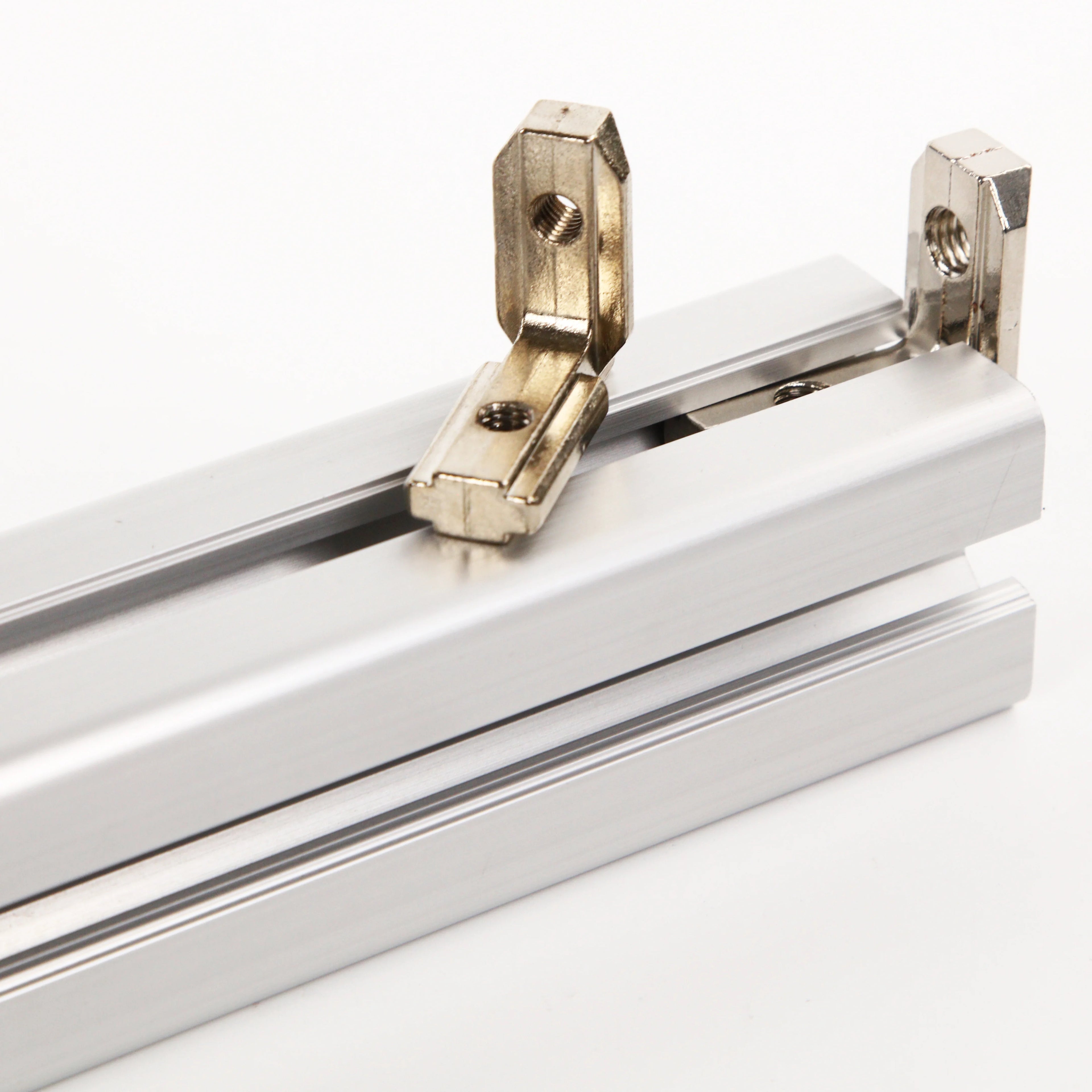 Chinese Supplier  2054 40*40mm 40x40mm 40F-8 90 Degree  Inside Corner Connector Nickel Plated for Aluminum Profile 30 40 45