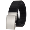 LQbelt Fashion Nylon Belt Scroll Buckle Belts No Ratchet Mens Canvas Belt Polyester Outdoor Wholesale Factory