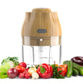 Original Factory Packaging Electric Vegetable Kitchen Gadget Garlic Chopper Plastic Construction USB Rechargeable for Commercial