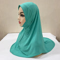Factory Wholesale Supply Good Quality 40 Colors Headscarf Ladies Headwear Muslim Instant Hijab for Women
