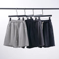 Sandian Custom Logo Heavy Cotton Shorts French Terry Raw Hem Shorts Acid Washed Sweat Shorts Unisex