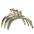 Stock Supply Bag Accessories 8.5cm Sewing Ball Clasp Bag Clutch Frame