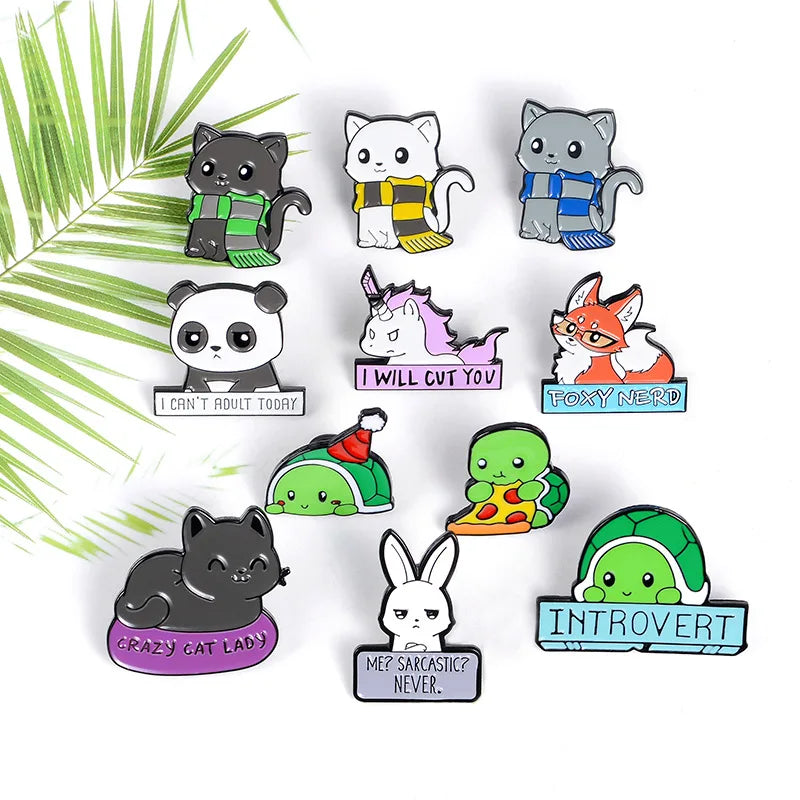 Wholesale New Creative Cartoon Lovely Color Mushroom Piano Mushroom Concert Alloy Brooch Gnome Enamel Pin