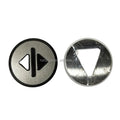 Kon* Elevator LOP COP Call Stainless Steel Push Button KM801055G081 KM870820G092