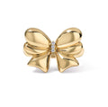 2024 Custom Fine Fashion Jewelry Evie Bow Rings 925 Silver 18K Gold Plated Durable & Stylish Rings
